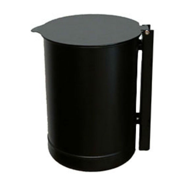 Papperskorgar | Cylinder 35L med lock